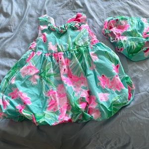 Lilly Pulitzer Bubble Dress w/ Bloomers 18-24 mos